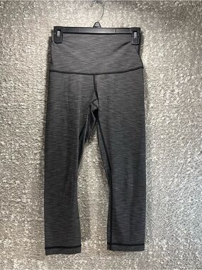 Lululemon Wunder Under Capri Leggings Womens Size 6 Training